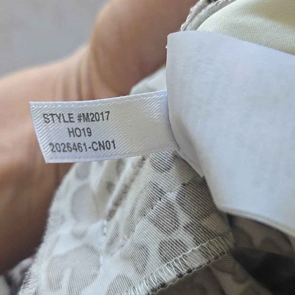 J.Crew Leopard Print High Rise Slim Ankle Pants Size 0